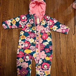 Hanna Andersson winter coverall for baby 6-12 month